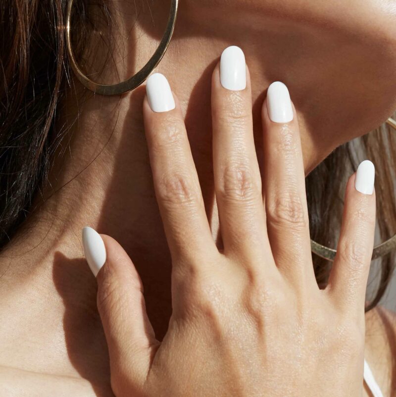 Pure white